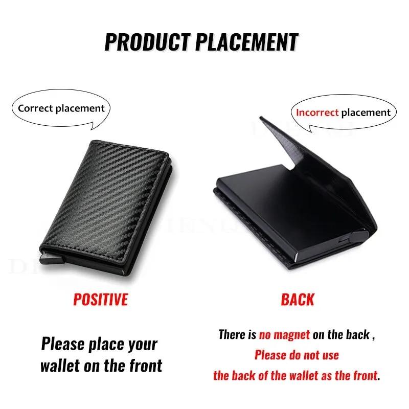 RFID Blocking Wallet With Money Clip