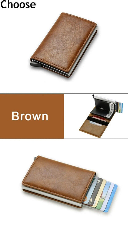 RFID Blocking Wallet With Money Clip