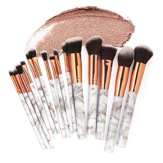 10 Pcs Kabuki Make up Brushes